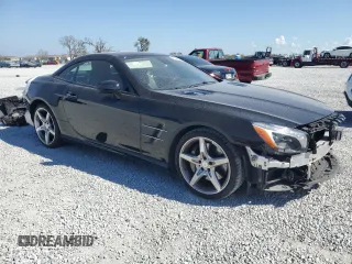 2014 Mercedes-Benz SL-Class SL 550 with VIN WDDJK7DA5EF023732, listed as a Copart auction lot 43949695 with 44,841 mi miles and Salvage Title. Bid and sale history available at carsss.com. Image 4.
