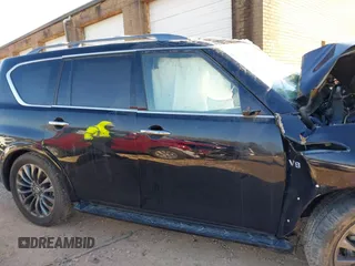 2020 Nissan Armada Platinum z VIN JN8AY2NF7L9360568, wystawiony jako IAAI lot #41367103 z przebiegiem Nie podano mil oraz . Historia ofert i sprzedaży dostępna na DreamBid. Obrazek 13.