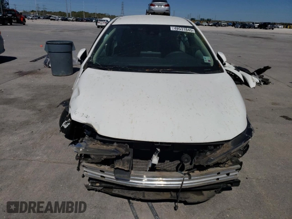 2020 Toyota Corolla L with VIN 5YFDPRAE1LP144226, listed as a Copart auction lot 49531845 with 28,537 mi miles and Salvage Title. Bid and sale history available at carsss.com. Image 5.