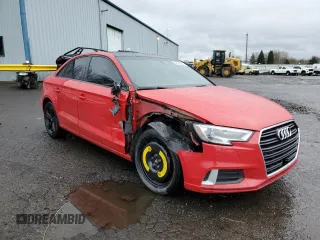 2017 Audi A3 Sedan Premium with VIN WAUAUGFF4H1036323, listed as a Copart auction lot 43409344 with 76,897 mi miles. Bid and sale history available at carsss.com. Image 4.