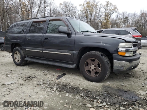 2005 Chevrolet Suburban LT with VIN 1GNFK16Z95J151301, listed as a Copart auction lot 83642854 with 190,221 mi miles and Salvage title. Bid and sale history available at DreamBid. Image 4.