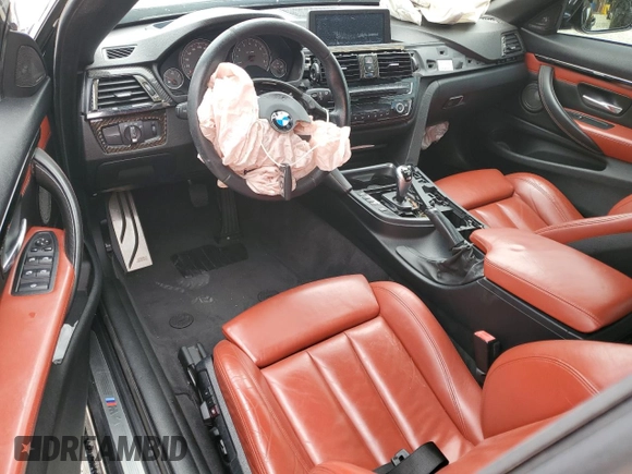 2015 BMW M4 with VIN WBS3U9C57FJ968511, listed as a Copart auction lot 49293404 with 0 mi miles. Bid and sale history available at carsss.com. Image 8.