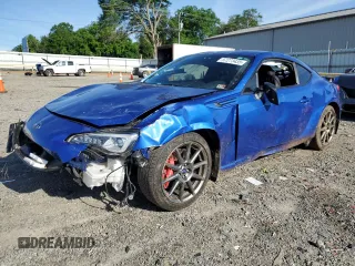 2017 Subaru BRZ Limited with VIN JF1ZCAC19H9603342, listed as a Copart auction lot 57273435 with 55,250 mi miles and Salvage title. Bid and sale history available at DreamBid. Image 1.