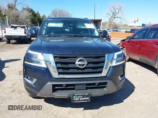 2021 Nissan Armada SL with VIN JN8AY2BB1M9792186, listed as a IAAI auction lot 41722900 with 82,675 mi miles. Bid and sale history available at carsss.com. Image 13.