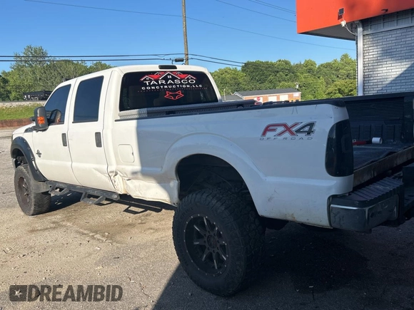 2012 Ford F-250 XL with VIN 1FT7W2BT8CEC15634, listed as a Copart auction lot 57712735 with 239,003 mi miles and Clean title. Bid and sale history available at DreamBid. Image 3.
