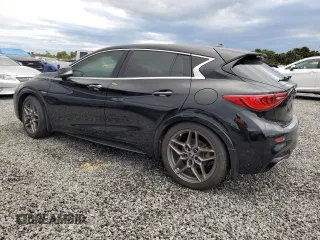 2018 Infiniti QX30 ESSENTIAL with VIN SJKCH5CP7JA003028, listed as a Copart auction lot 74607514 with 0 mi miles and Non Repairable. Bid and sale history available at carsss.com. Image 2.