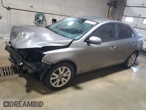 2011 Kia Forte EX with VIN KNAFU4A21B5363013, listed as a Copart auction lot 49222045 with 160,445 mi miles and Salvage Title. Bid and sale history available at carsss.com. Image 1.
