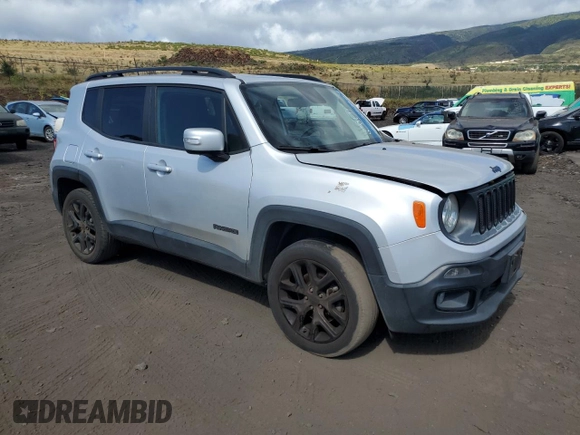 2018 Jeep Renegade Altitude with VIN ZACCJBBB0JPH10922, listed as a Copart auction lot 49244664 with 71,633 mi miles and Clean title. Bid and sale history available at DreamBid. Image 4.