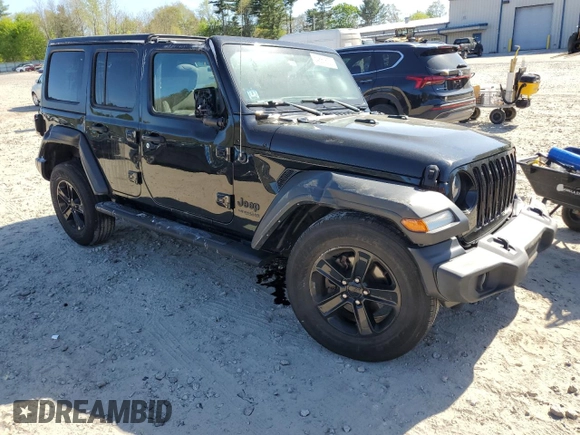 2021 Jeep Wrangler Unlimited Sport S с VIN 1C4HJXDN9MW870458, выставлен на аукционе Copart как лот 54887655 с пробегом 29 467 миль миль и Списание • Salvage title. История ставок и продаж доступна на DreamBid. Изображение 4.
