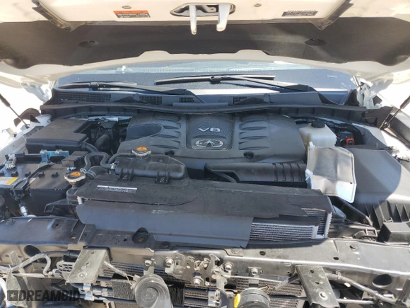 2024 Infiniti QX80 SENSORY with VIN JN8AZ2BE6R9326123, listed as a Copart auction lot 51931845 with 14,690 mi miles and Salvage Title. Bid and sale history available at carsss.com. Image 12.