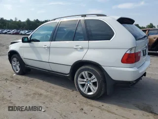 2005 BMW X5 4.4i with VIN 5UXFB53585LV19567, listed as a Copart auction lot 65774034 with 265,529 mi miles and Salvage Title. Bid and sale history available at carsss.com. Image 2.