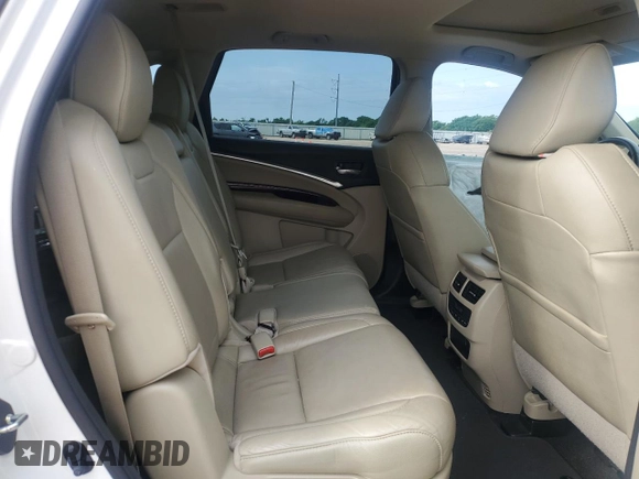 2015 Acura MDX with VIN 5FRYD3H27FB012931, listed as a Copart auction lot 55147415 with 64,904 mi miles and Salvage title. Bid and sale history available at DreamBid. Image 11.