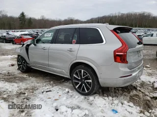 2024 Volvo XC90 Plus Bright Theme with VIN YV4L12PE8R1173048, listed as a Copart auction lot 83566354 with 13,738 mi miles and Salvage Title. Bid and sale history available at DreamBid. Image 2.