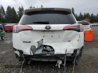 2017 Toyota RAV4 LE with VIN JTMZFREV6HJ721945, listed as a Copart auction lot 51843445 with 89,688 mi miles and Salvage Title. Bid and sale history available at carsss.com. Image 6.
