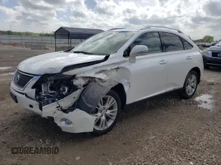 2010 Lexus RX 450h with VIN JTJBC1BA9A2022402, listed as a Copart auction lot 52674284 with 221,661 mi miles and Salvage Title. Bid and sale history available at DreamBid. Image 1.