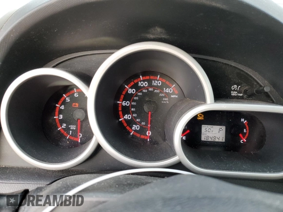2009 Pontiac Vibe with VIN 5Y2SM67069Z428315, listed as a Copart auction lot 48565095 with 184,941 mi miles and Salvage Title. Bid and sale history available at carsss.com. Image 9.