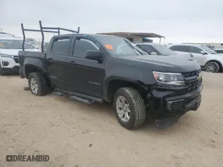 2022 Chevrolet Colorado 2WD LT with VIN 1GCGSCEN3N1306447, listed as a Copart auction lot 44674745 with 44,475 mi miles and Salvage Title. Bid and sale history available at carsss.com. Image 4.
