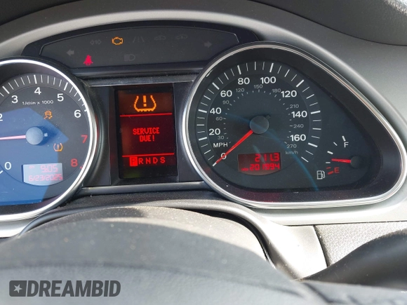 2008 Audi Q7 Premium z VIN WA1BY74L48D043933, wystawiony jako IAAI lot #42575156 z przebiegiem 201 994 mil mil oraz . Historia ofert i sprzedaży dostępna na DreamBid. Obrazek 7.