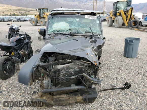 2018 Jeep Wrangler JK Unlimited Sport S with VIN 1C4HJWDG9JL874129, listed as a Copart auction lot 78923644 with 0 mi miles and Salvage Title. Bid and sale history available at carsss.com. Image 5.
