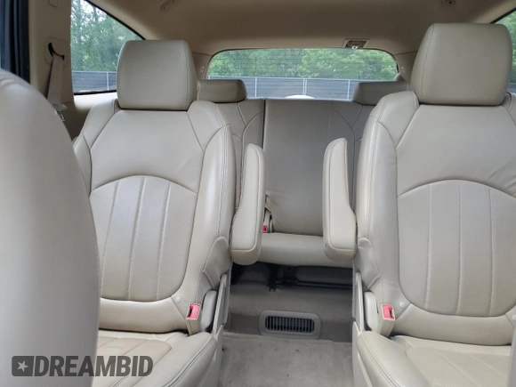 2012 Buick Enclave Leather with VIN 5GAKRCEDXCJ225876, listed as a Copart auction lot 55222025 with 135,395 mi miles and Clean Title. Bid and sale history available at carsss.com. Image 10.