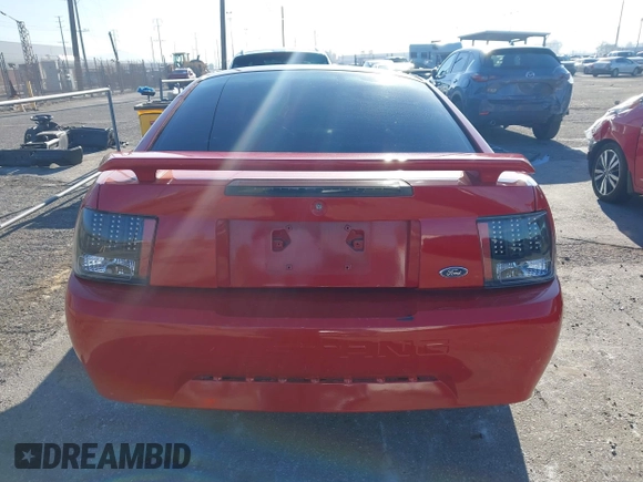 2001 Ford Mustang Standard z VIN 1FAFP40441F122154, wystawiony jako IAAI lot #41866131 z przebiegiem 214 865 mil mil oraz . Historia ofert i sprzedaży dostępna na DreamBid. Obrazek 17.