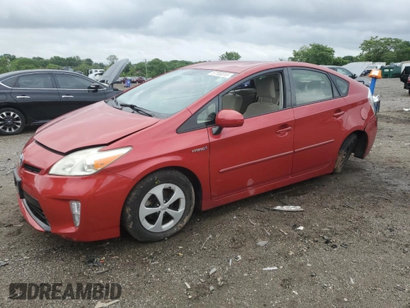 2012 Toyota Prius One z VIN JTDKN3DU8C5401215, wystawiony jako Copart lot #57703315 z przebiegiem 76 326 mil mil oraz Szkoda całkowita • Salvage title. Historia ofert i sprzedaży dostępna na DreamBid. Obrazek 1.