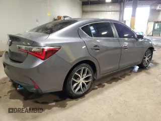 2020 Acura ILX Premium with VIN 19UDE2F78LA007863, listed as a Copart auction lot 47115795 with 42,234 mi miles and Salvage Title. Bid and sale history available at DreamBid. Image 3.