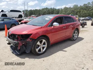 2010 Toyota Venza with VIN 4T3BK3BB2AU030018, listed as a Copart auction lot 56024375 with 136,688 mi miles and Salvage title. Bid and sale history available at DreamBid. Image 1.