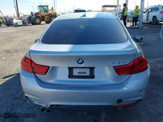 2019 BMW 4 Series 430i with VIN WBA4J1C59KBM18458, listed as a IAAI auction lot 41616102 with 51,878 mi miles. Bid and sale history available at carsss.com. Image 17.