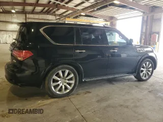 2013 Infiniti QX56 with VIN JN8AZ2NE8D9041959, listed as a Copart auction lot 55532895 with 146,540 mi miles and Clean Title. Bid and sale history available at DreamBid. Image 3.