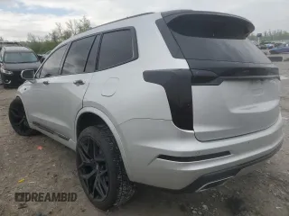 2020 Cadillac XT6 FWD Premium Luxury with VIN 1GYKPCRS8LZ112792, listed as a Copart auction lot 55496725 with 53,571 mi miles and Salvage title. Bid and sale history available at DreamBid. Image 2.