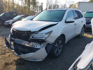 2016 Acura MDX with VIN 5FRYD3H23GB015536, listed as a IAAI auction lot 41424741 with 88,464 mi miles. Bid and sale history available at carsss.com. Image 17.