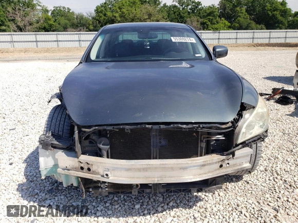2011 Infiniti M37 with VIN JN1BY1AP2BM320115, listed as a Copart auction lot 55309274 with 104,779 mi miles and Salvage Title. Bid and sale history available at carsss.com. Image 5.
