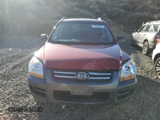 2008 Kia Sportage LX with VIN KNDJE723587507680, listed as a Copart auction lot 47642535 with 146,138 mi miles and Salvage Title. Bid and sale history available at DreamBid. Image 5.