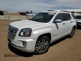 2017 GMC Terrain Denali z VIN 2GKFLVE36H6254563, wystawiony jako Copart lot #50354375 z przebiegiem 43 015 mil mil oraz Szkoda całkowita • Salvage title. Historia ofert i sprzedaży dostępna na DreamBid. Obrazek 1.