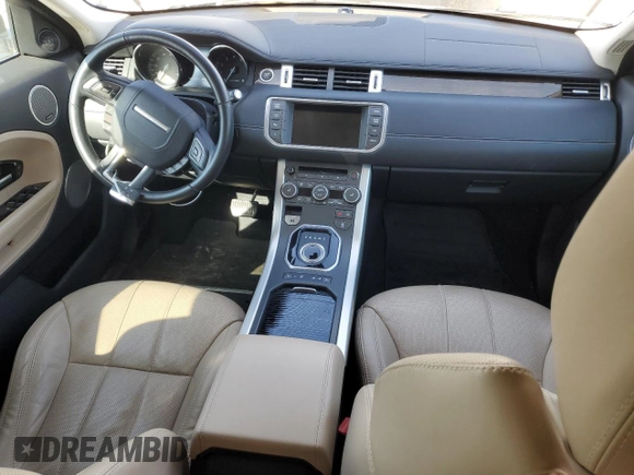 2015 Land Rover Range Rover Evoque Prestige with VIN SALVV2BG4FH049718, listed as a Copart auction lot 47558245 with 55,993 mi miles and Salvage title. Bid and sale history available at DreamBid. Image 8.