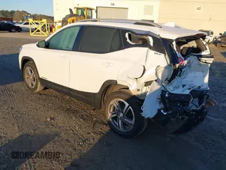 2021 GMC Terrain SLT z VIN 3GKALVEV1ML327811, wystawiony jako IAAI lot #41763301 z przebiegiem 48 774 mil mil oraz . Historia ofert i sprzedaży dostępna na DreamBid. Obrazek 3.