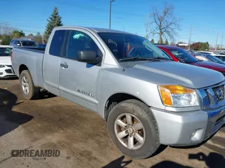 2012 Nissan Titan SE with VIN 1N6AA0CA6CN312785, listed as a IAAI auction lot 40810558 with 122,078 mi miles. Bid and sale history available at carsss.com. Image 1.