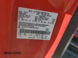 2014 Ford F-150 XL with VIN 1FTMF1CM6EFB93294, listed as a Copart auction lot 46037925 with 0 mi miles and Salvage Title. Bid and sale history available at carsss.com. Image 14.