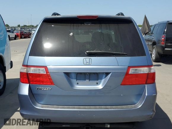 2006 Honda Odyssey EX-L with VIN 5FNRL38686B093420, listed as a Copart auction lot 54395925 with 170,531 mi miles and Clean Title. Bid and sale history available at carsss.com. Image 6.