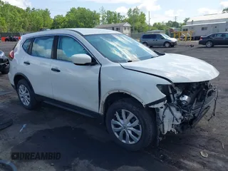 2017 Nissan Rogue S with VIN JN8AT2MV7HW014827, listed as a IAAI auction lot 42533438 with 59,393 mi miles and . Bid and sale history available at DreamBid. Image 1.