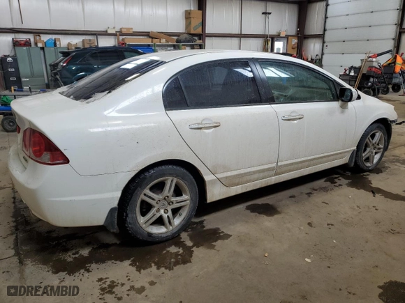 2008 Acura CSX with VIN 2HHFD56598H202757, listed as a Copart auction lot 49389465 with 155,893 mi miles and Salvage Title. Bid and sale history available at carsss.com. Image 3.