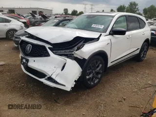 2023 Acura MDX w/A-Spec Package with VIN 5J8YE1H04PL029378, listed as a Copart auction lot 64363474 with 30,624 mi miles and Salvage Title. Bid and sale history available at carsss.com. Image 1.