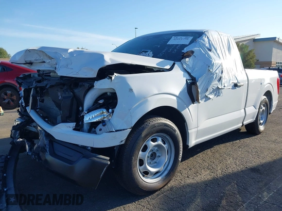 2023 Ford F-150 XL with VIN 1FTMF1C52PKF67726, listed as a IAAI auction lot 41611798 with 15,015 mi miles and . Bid and sale history available at carsss.com. Image 19.