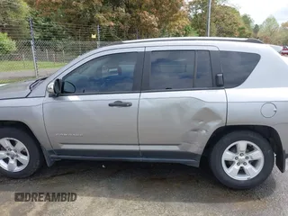 2017 Jeep Compass Sport with VIN 1C4NJCBA7HD163209, listed as a IAAI auction lot 41948738 with 116,352 mi miles and . Bid and sale history available at carsss.com. Image 14.