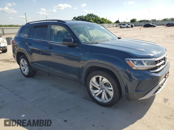 2021 Volkswagen Atlas SE z VIN 1V2WR2CA0MC543710, wystawiony jako Copart lot #54196735 z przebiegiem Nie podano mil oraz Szkoda całkowita • Salvage title. Historia ofert i sprzedaży dostępna na DreamBid. Obrazek 4.