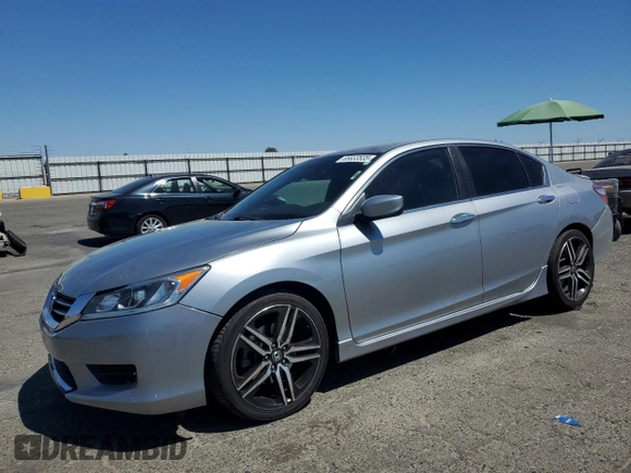 2016 Honda Accord Sport z VIN 1HGCR2F5XGA119360, wystawiony jako Copart lot #65833535 z przebiegiem 165 068 mil mil oraz Szkoda całkowita • Salvage title. Historia ofert i sprzedaży dostępna na DreamBid. Obrazek 1.