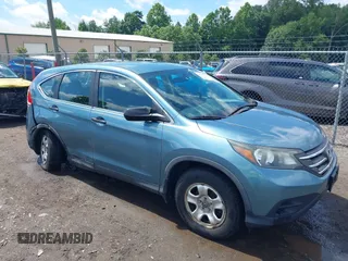 2013 Honda CR-V LX with VIN 5J6RM4H30DL041387, listed as a IAAI auction lot 42532462 with 132,301 mi miles and . Bid and sale history available at DreamBid. Image 1.