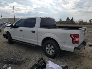 2018 Ford F-150 XL with VIN 1FTEW1CB8JFC30701, listed as a Copart auction lot 43772675 with 109,440 mi miles and Salvage Title. Bid and sale history available at carsss.com. Image 2.