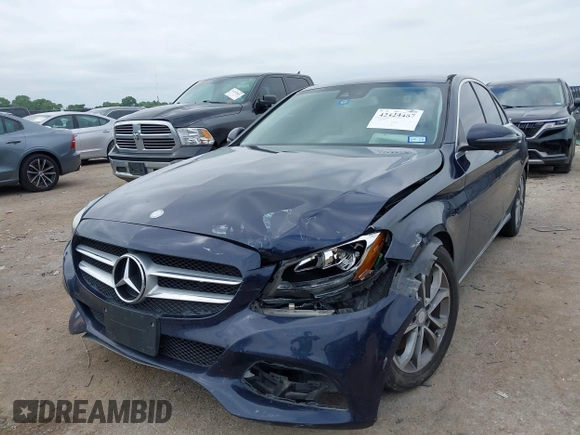 2017 Mercedes-Benz C 300 with VIN 55SWF4JB8HU187628, listed as a IAAI auction lot 42424467 with 102,077 mi miles and . Bid and sale history available at DreamBid. Image 17.